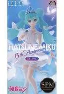 初音ミク 「キャラクター・ボーカル・シリーズ 01 初音ミク」 スーパープレミアムフィギュア“初音ミク 15th Anniversary” KEI Ver.