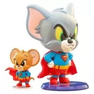 トム＆ジェリー(スーパーマン) 2体セット 「トムとジェリー×ワーナー・ブラザーズ」 コスベイビー ワーナー・ブラザース100周年 サイズS 