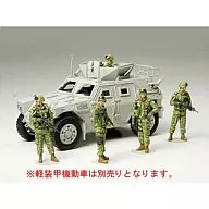1/35 MM 陸上自衛隊 イラク派遣隊員セット 「ミリタリーミニチュア」