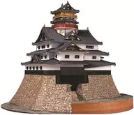 模型 1/150 安土城(天守台改良) 木製キット