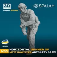 1/35 ウクライナ軍 M777榴弾砲 旋回担当砲手 ガレージキット [SPU13935]