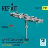 1/32 AH-1G コブラ ローターハブ w/デブリデフレクター (後期型) (ICM用) ディティールアップパーツ [RSKU32-0176]