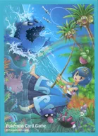 ポケモンカードゲーム デッキシールド(スリーブ) スイレン＆ヨワシ ポケモンカードジム限定