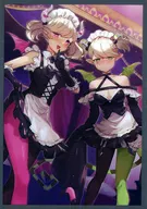 【遊戯王】スリーブ 白銀の城の召使い アリアンナ＆白銀の城の召使い アリアーヌ(HSIN) C102/白詰草