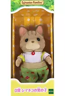 シマネコの男の子 シェーン 女の子・男の子 ～ひみつの森であそぼver.～ 「シルバニアファミリー キラキラくじ ～ひみつの森であそぼ～」 D賞