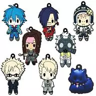 全8種セット 「D4 DRAMAtical Murder ラバーキーホルダーコレクション」