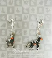 228.デルビル＆229.ヘルガー 全国ずかんメタルチャーム(2個セット) 「ポケットモンスター」 ポケモンセンター限定