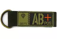 ジオン公国軍血液型PVCキーホルダー AB+ 「機動戦士ガンダム」