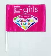 E-girls フラッグ 「E-girls LIVE TOUR 2014 “COLORFUL LAND”」