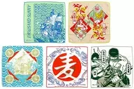 全5種セット ガーゼタオル 「一番くじ ワンピース 咲き誇れ!艶色 麦わら絵巻」 G賞