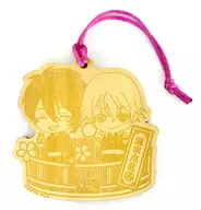 三日月宗近＆鶴丸国永 温泉木札 「刀剣乱舞-花丸-×大江戸温泉物語～大江戸温泉遠征～」 幸せの青い鳥捕獲大作戦 二等