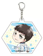 坂井一馬 「潔癖男子!青山くん アクリルキーホルダー(6角形)」