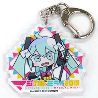 初音ミク(SD) 「初音ミク マジカルミライ 2018 アクリルキーホルダー」
