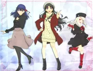 間桐桜＆遠坂凛＆イリヤスフィール ビジュアルクロス ラストワンver. 「一番くじ 劇場版「Fate/stay night [Heaven‘s Feel]」Part3」 ラストワン賞