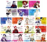 全18種セット 「みにぽす ラブライブ! Ver.2016お正月＆これがスクールアイドル!」 スクフェス感謝祭2016グッズ