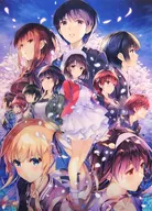 深崎暮人描き下ろしビジュアルA3クリアポスター 集合 「劇場版 冴えない彼女の育てかた Fine」 第1弾 前売券特典