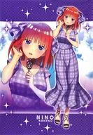 A2クリアポスター 2021 Summer Vacation! ver. 中野二乃 「五等分の花嫁∬ キャンペーン 2021 in セガ」