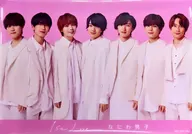 A2クリアポスター なにわ男子 「CD 1st Love 初回限定盤1」 Loppi・HMV購入特典