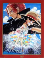 尾田栄一郎描き下ろしポスターアート(フレーム付きイラストボード) ラストワンver. 「一番くじ ワンピース FILM RED -MORE BEAT-」 ラストワン賞