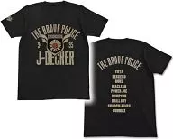 ブレイブポリスTシャツ ブラック Mサイズ 「勇者警察ジェイデッカー」