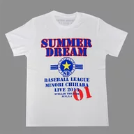 茅原実里 Tシャツ ホワイト Mサイズ 「MINORI CHIHARA LIVE 2013 “SUMMER DREAM”」