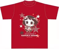天海春香 ミニッチュ Tシャツ レッド Lサイズ 「アイドルマスター」