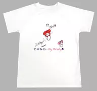 生駒里奈 デザインTシャツ ホワイト XLサイズ 「乃木坂46×マイメロディ」 セブンイレブン限定