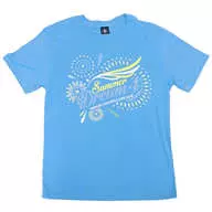 茅原実里 TシャツA アクアブルー Lサイズ 「MINORI CHIHARA LIVE 2016 “SUMMER DREAM4”」