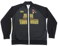 高橋朱里 ダブルジップジャージ(1702) ブラック×イエロー XXLサイズ AKB48 CAFE＆SHOP予約限定