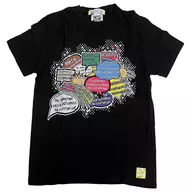 名作アニメの法則 Tシャツ ブラック XLサイズ 「アニメガタリズ」
