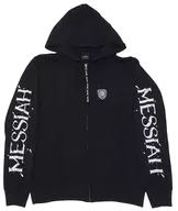 山田ジェームス武デザイン パーカー ブラック 男女兼用Mサイズ 「舞台 Messiah メサイア -月詠乃刻-」