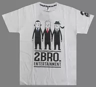 2BRO.(兄者弟者) Tシャツ ホワイト Mサイズ 「2BRO.×しまむら」