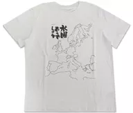 ヨーロッパ Tシャツ(レプリカ) ホワイト 男性用Lサイズ 「一番くじ 水曜どうでしょう 旅のカリスマ」 C賞