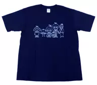 ゆず ゆず一家Tシャツ(復刻) ネイビー Sサイズ 「ゆず 弾き語りドームツアー2019 ゆずのみ～拍手喝祭～」 YUZU Official Store限定