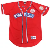 水樹奈々 NM-UNIFORM(ユニフォーム)-ZOZO MARINE STADIUM LIMITED- レッド メンズLサイズ 「NANA MIZUKI LIVE EXPRESS 2019」 千葉会場限定