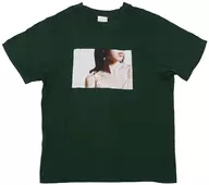 勝田里奈卒業記念メモリアルTシャツ グリーン XLサイズ 「アンジュルム ライブツアー 2019夏秋『Next Page』」 ～勝田里奈卒業スペシャル～」