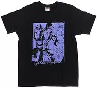暗殺者チーム Tシャツ vol.2 ブラック Mサイズ 「ジョジョの奇妙な冒険 第五部 黄金の風 ジョジョの奇妙な冒険 第六部 ストーンオーシャン アニメ化記念特別イベント ジョジョ～新たなる旅立ち～ vol.2」