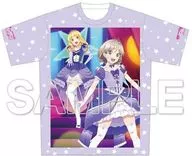 集合(Liella!) フルグラフィックTシャツ パープル Lサイズ 「ラブライブ!スーパースター!!」