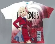 錦木千束 フルグラフィックTシャツ ホワイト×レッド XLサイズ 「リコリス・リコイル」