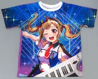 市ヶ谷有咲 フルカラーTシャツ ブルー/パープル フリーサイズ 「BanG Dream! Special☆LIVE Girls Band Party! 2020→2022」