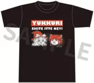 ゆっくり霊夢×魔理沙 ゆっくりTシャツ ブラック Mサイズ 「東方Project」