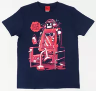 ステカセキング Tシャツ ネイビー Sサイズ 「キン肉マン」