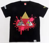 力 フェスTシャツ ブラック Mサイズ 「Splatoon3(スプラトゥーン3)×ゼルダの伝説」