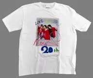 NEWS twenTシャツ ホワイト フリーサイズ 「NEWS 20th Anniversary LIVE 2023 NEWS EXPO」