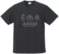 アンツィオ高校 ドライTシャツ ガンメタル Lサイズ 「ガールズ＆パンツァー 最終章」