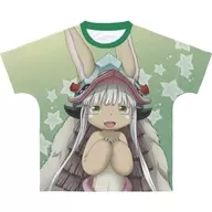 ナナチ フルグラフィックTシャツ グリーン ユニセックスLサイズ 「メイドインアビス 烈日の黄金郷」