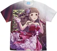 神谷奈緒(ドレスアップナイト) フルグラフィックTシャツ ホワイト Lサイズ 「アイドルマスター シンデレラガールズ」