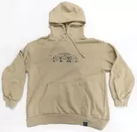 IMECHEN スウェットパーカ(長袖) ベージュ レディースXXLサイズ 「ちいかわ なんか小さくてかわいいやつ×GU」