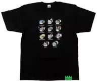 集合 ホロのぐらふぃてぃ ホロ寿司グッズシリーズ Tシャツ vol.2 ブラック フリーサイズ 「バーチャルYouTuber ホロライブ」