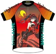 時崎狂三 サイクルジャージ フルカラー Lサイズ 「デート・ア・ライブV」